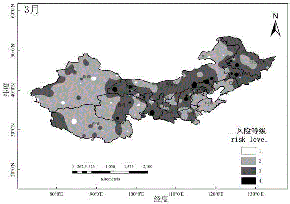 Projection pursuit-based risk evaluation method for meteorological disasters of facility agriculture