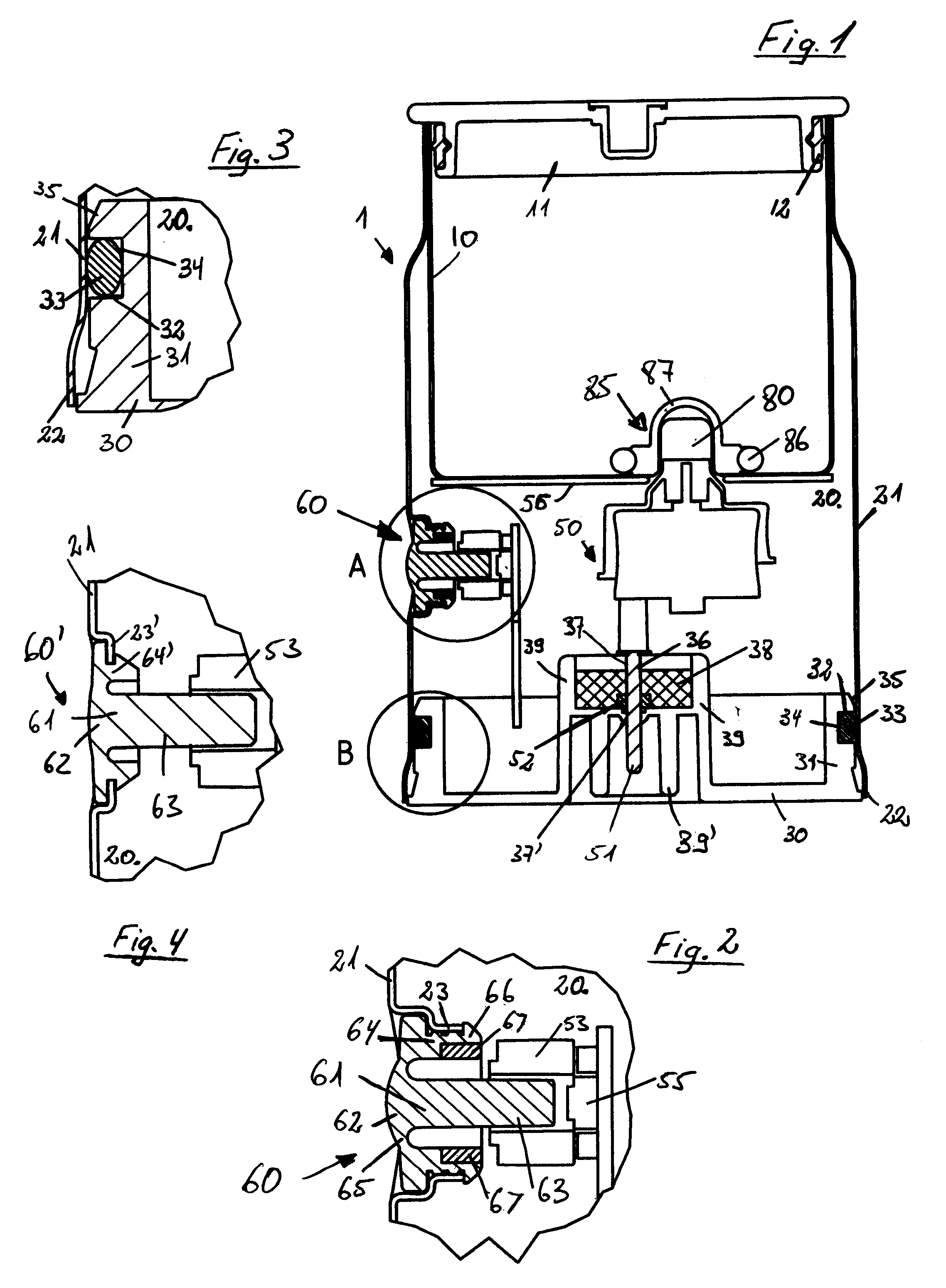 Appliance for conditioning a milk-based liquid