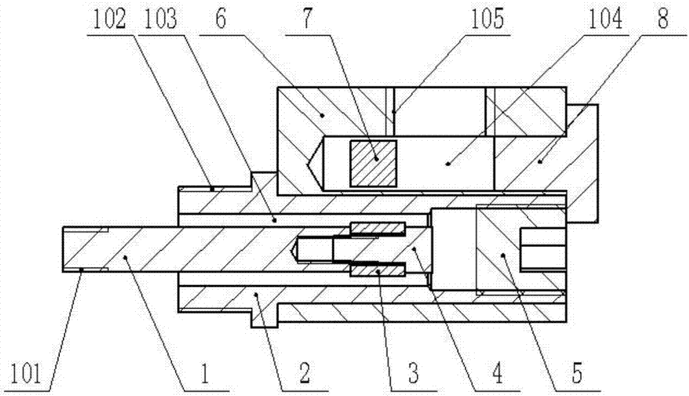 Noncontact reciprocating motion counter