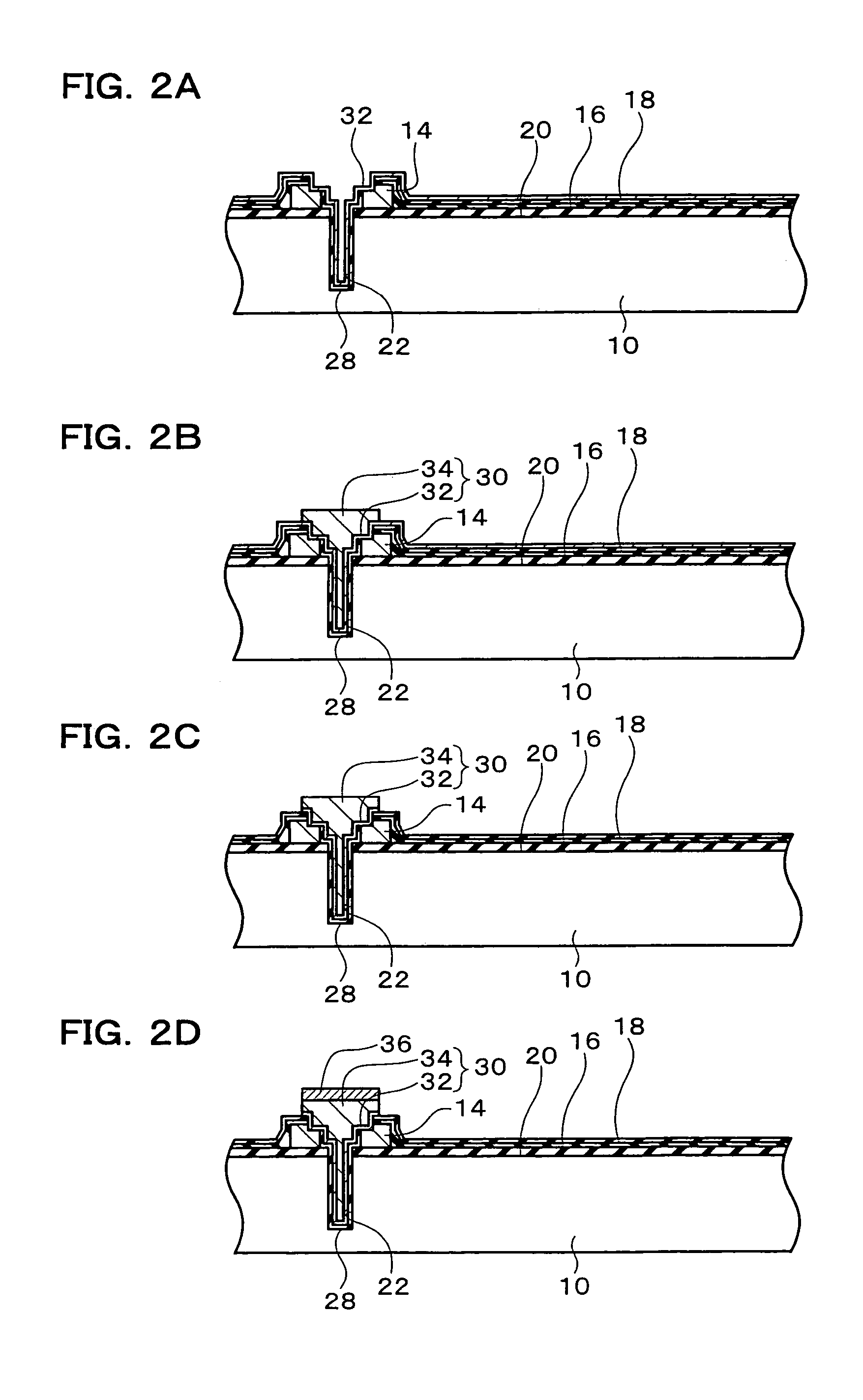 Semiconductor chip, and semiconductor wafer including a variable thickness insulating layer