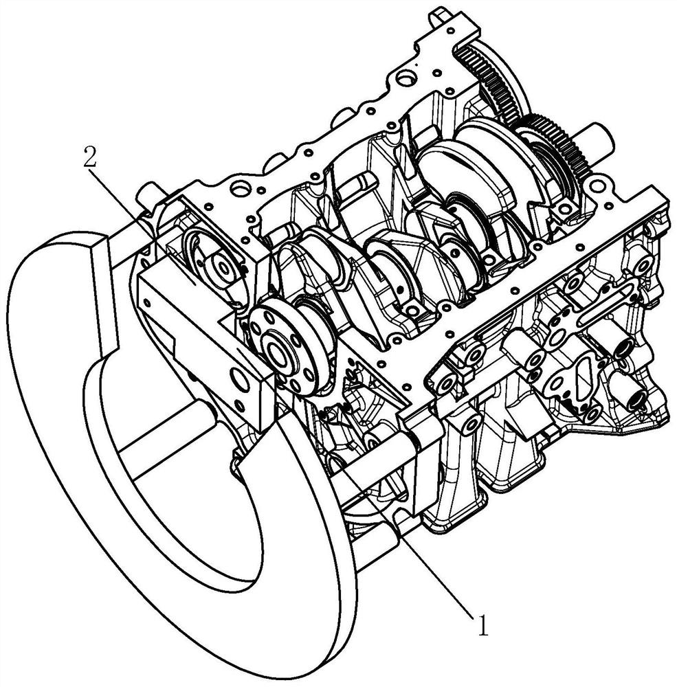 Tool for aligning and assembling balance shaft