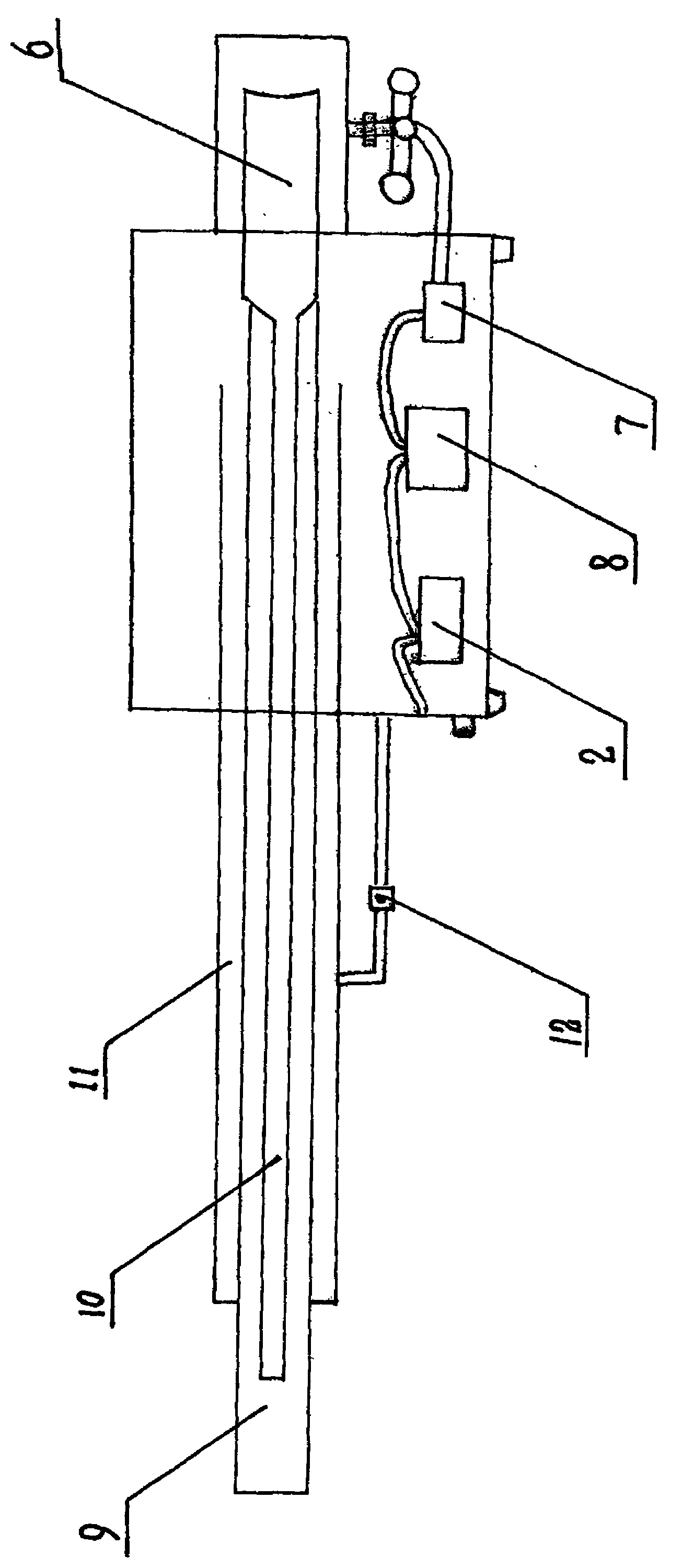 Pulse type spraying machine