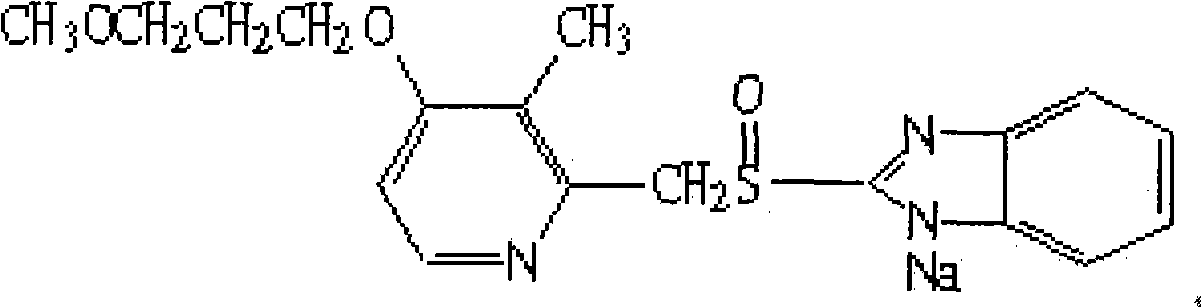 Medical composition containing dextro-Rabeprazole and preparation method thereof