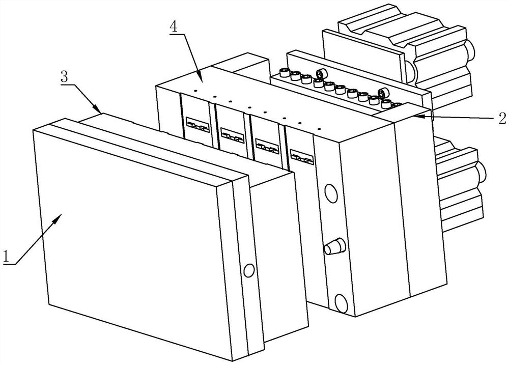 Long dropper forming die