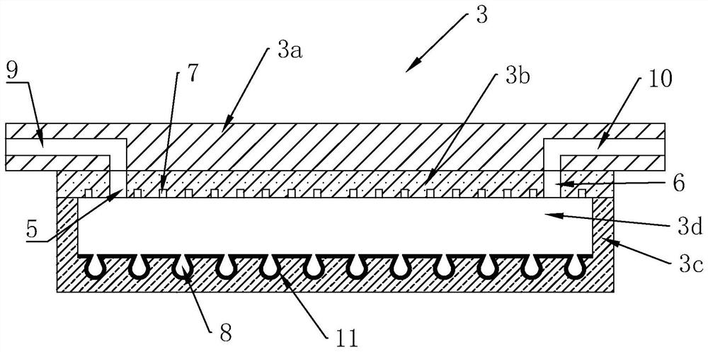 Long dropper forming die