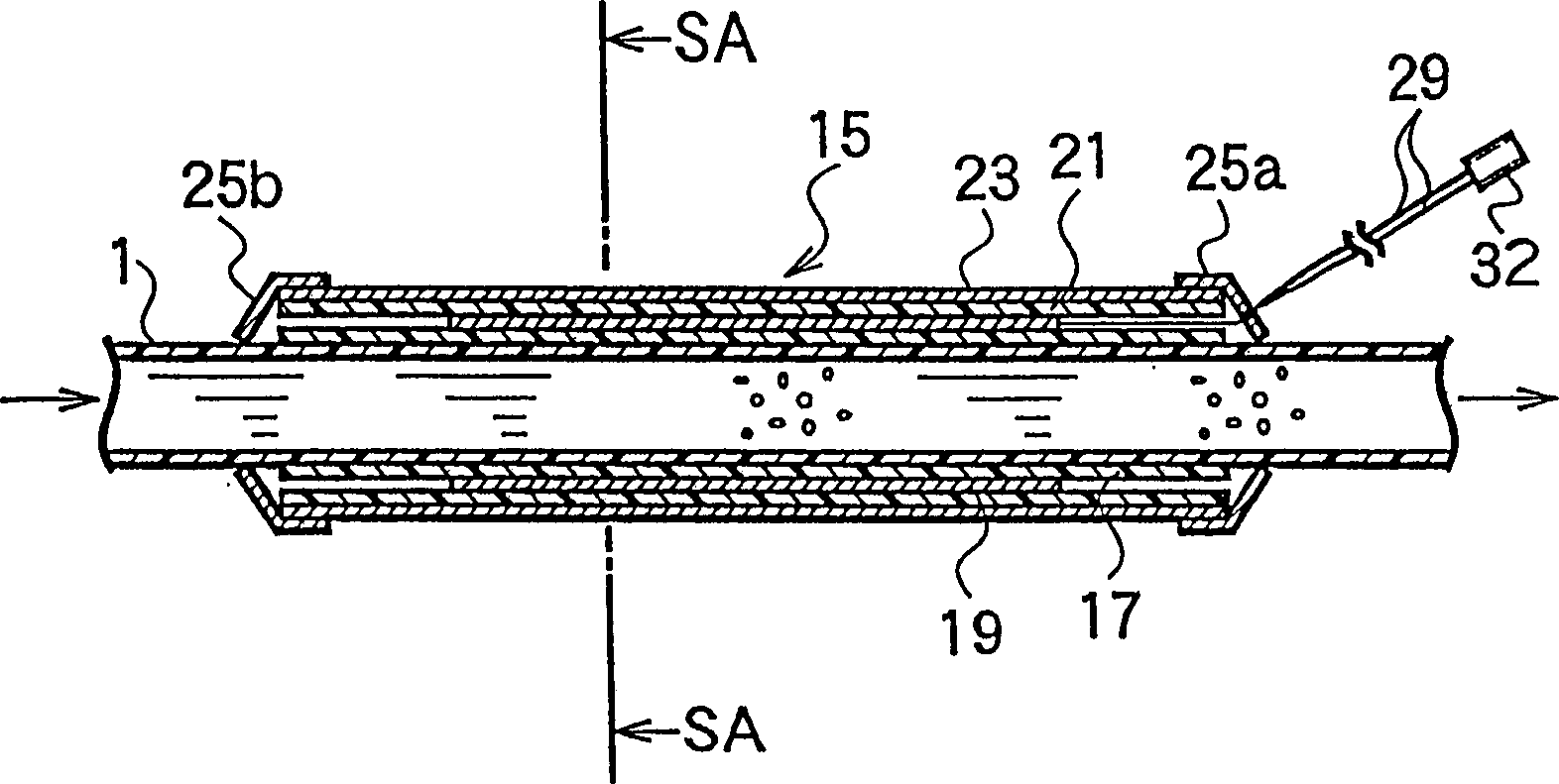 Pipeline fluid analysing and controlling system