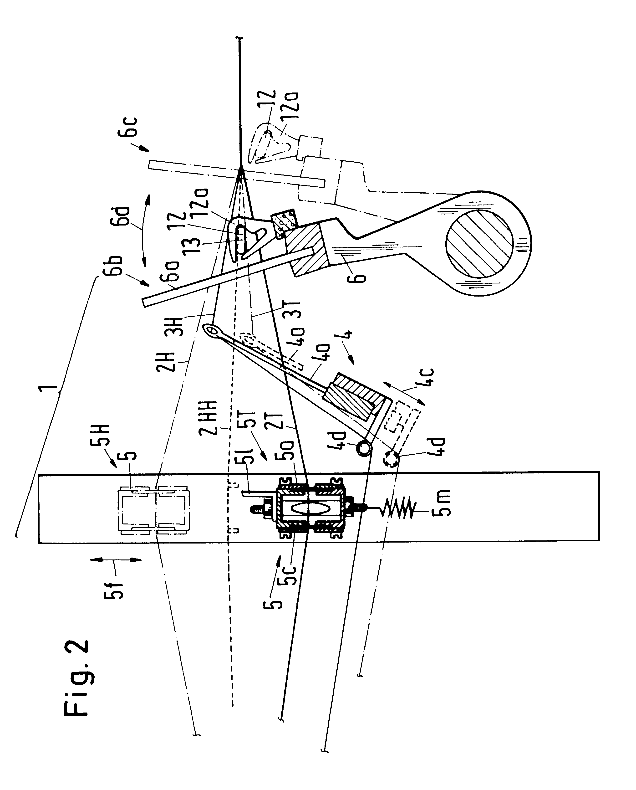 Apparatus for forming a leno weave