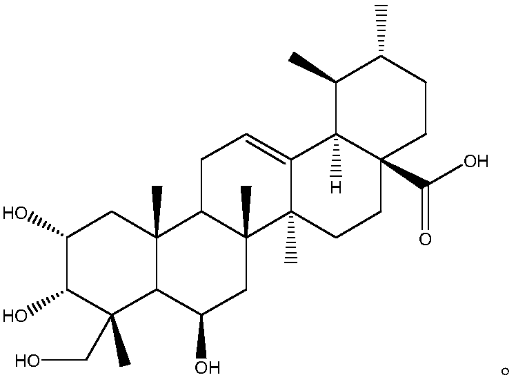 Oral caring composition and application thereof in inhibiting gum bleeding