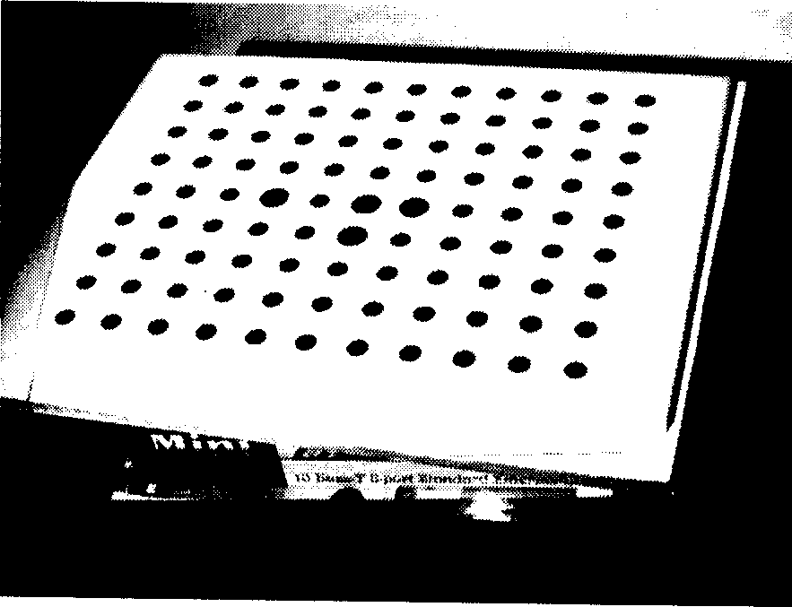 Method and system for measruing object two-dimensiond surface outline