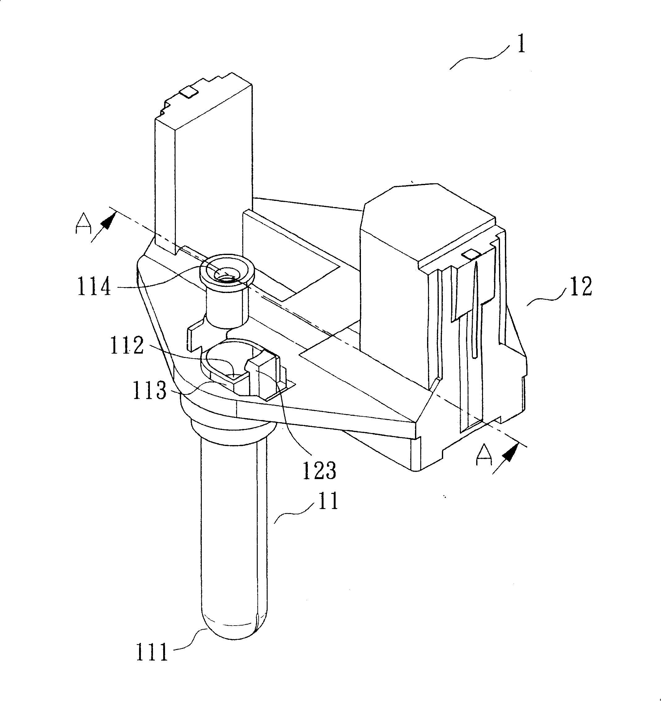 Combined plug inner frame structure