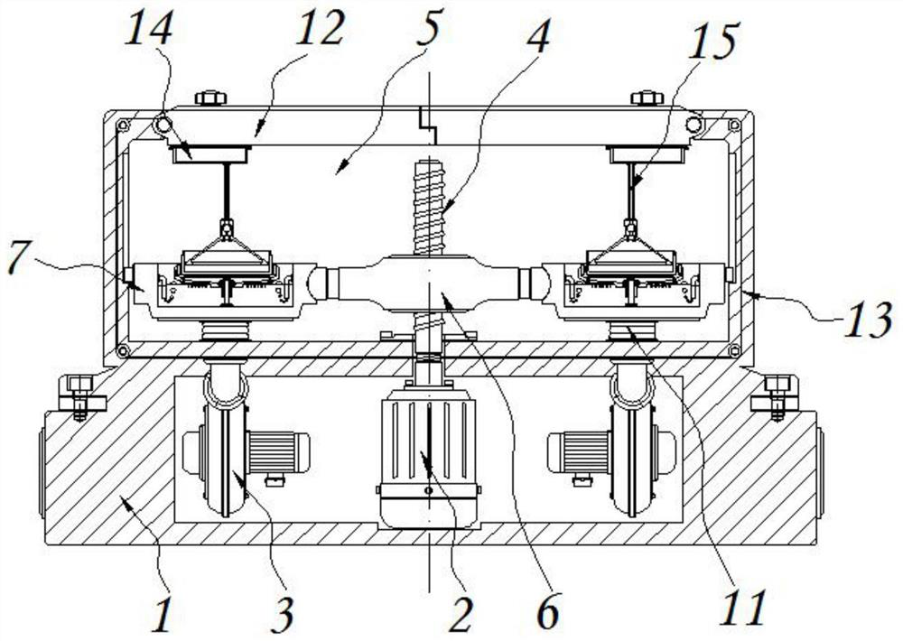 High-efficiency ventilation cultivation device for microorganisms