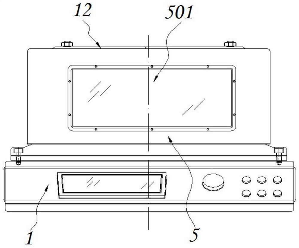 High-efficiency ventilation cultivation device for microorganisms