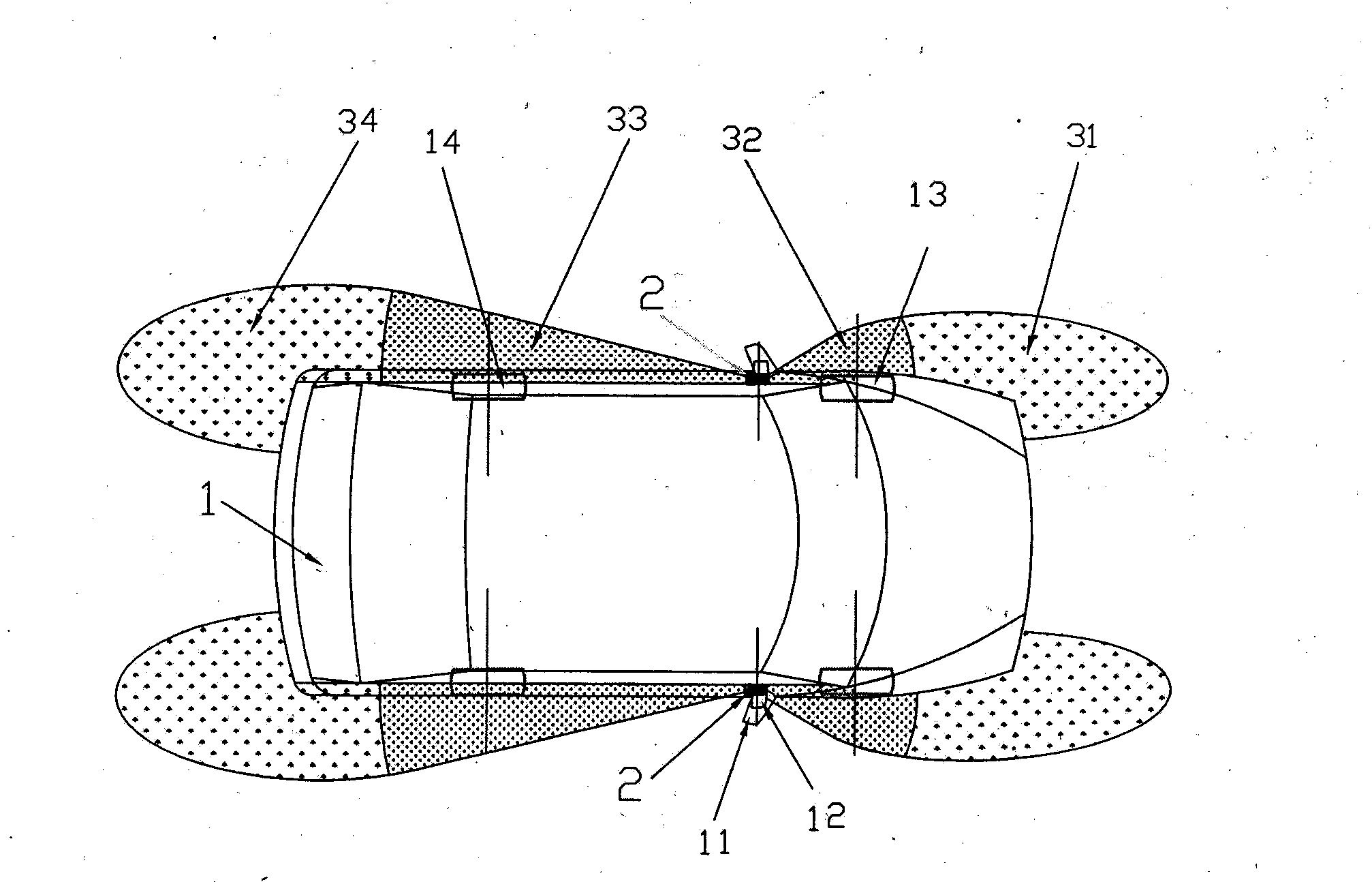 Automobile with function of preventing harassment of dogs