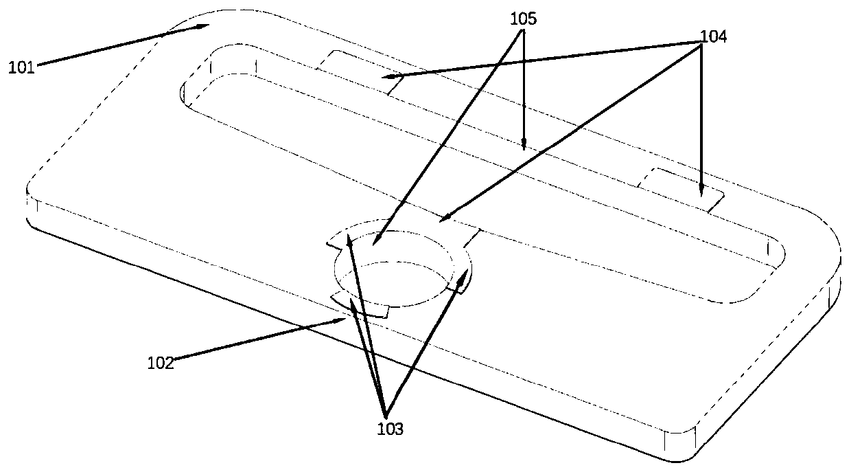 Bearing cylinder type main supporting structure of large off-axis three-mirror space remote sensing camera