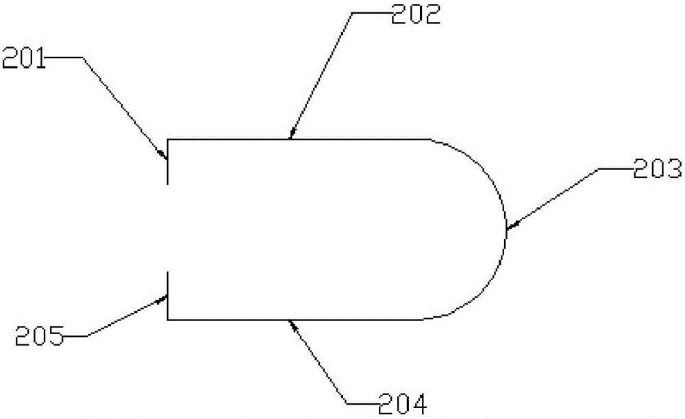 Vertical low-resistance cooling system