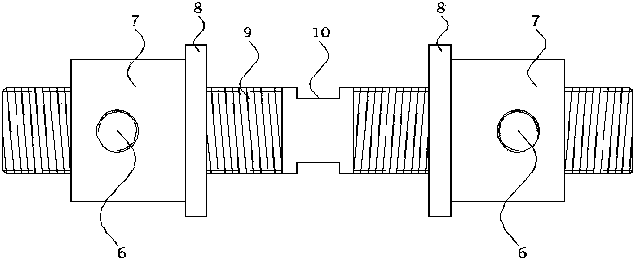 Connector type steel pipe scaffold