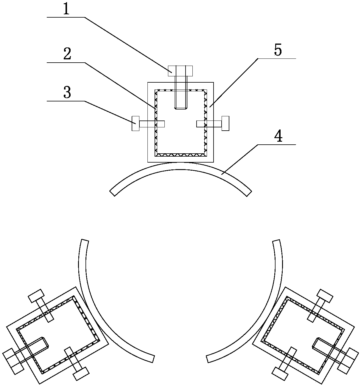 Damage-proof clamp for lathe chuck