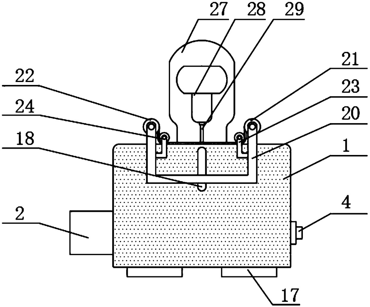 Three-needle five-thread streamline covering stitch apparatus for sewing school uniform