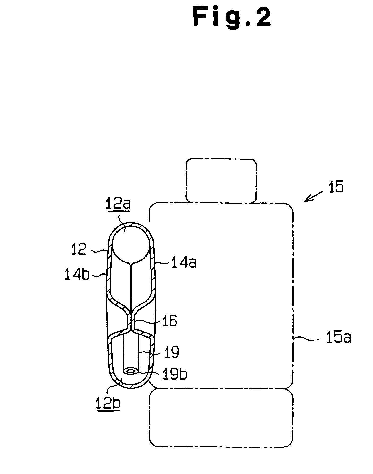 Side airbag device