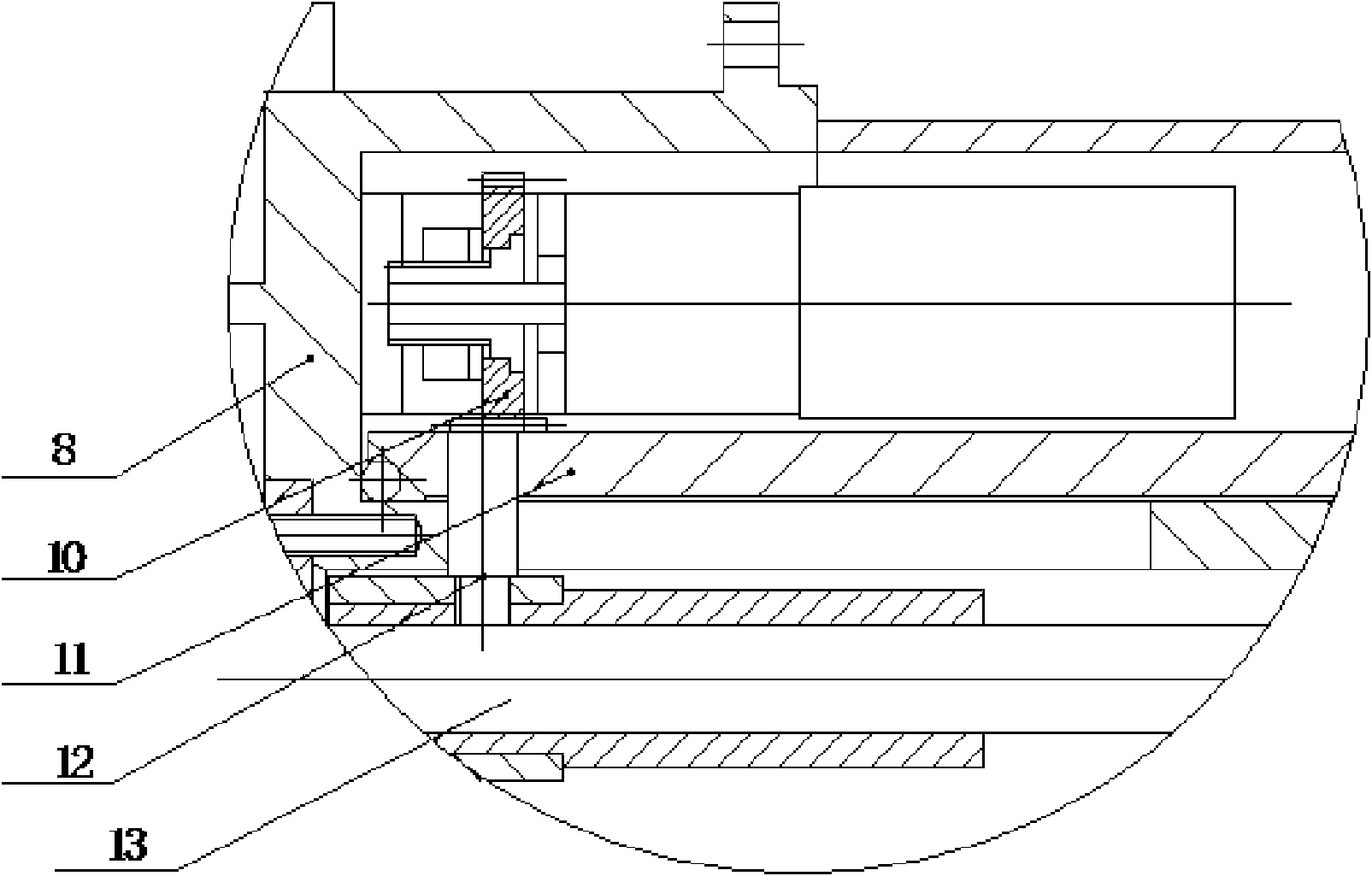 High-magnifying long-focus zooming camera lens