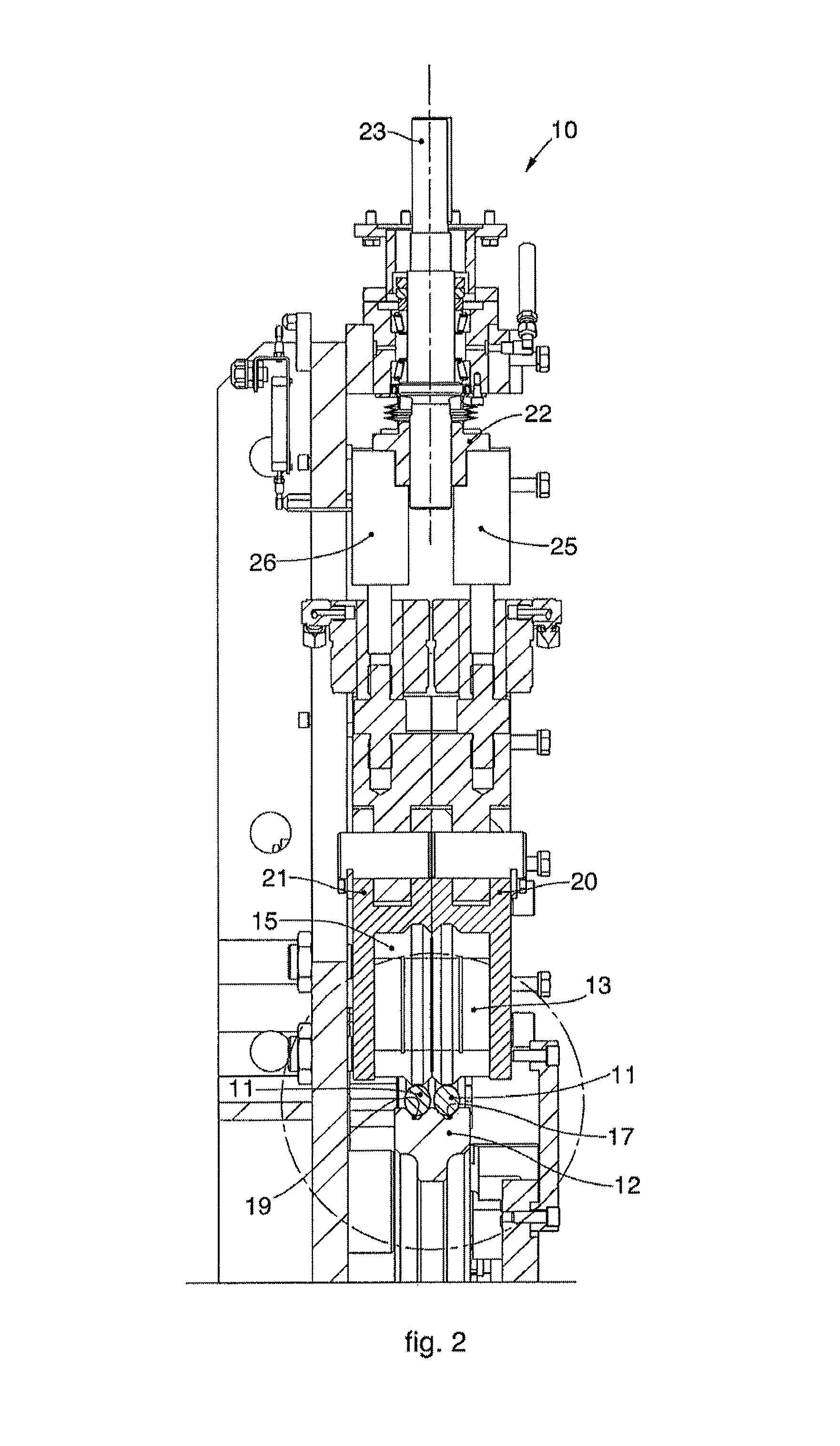 Drawing and/or straightening unit for oblong metal products, such as bars, round pieces or metal wire