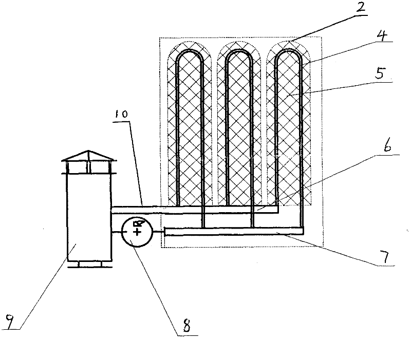 Airfield runway ice and snow melting device