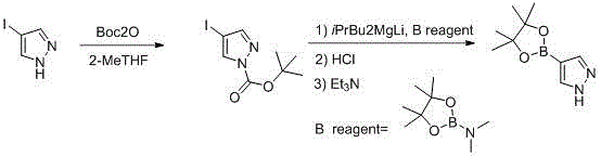 Synthesis method of pyrazol-4-boronic acid pinacol ester