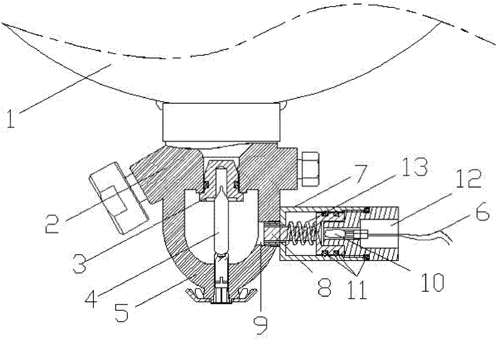 A thermoelectric dual control fire extinguishing device