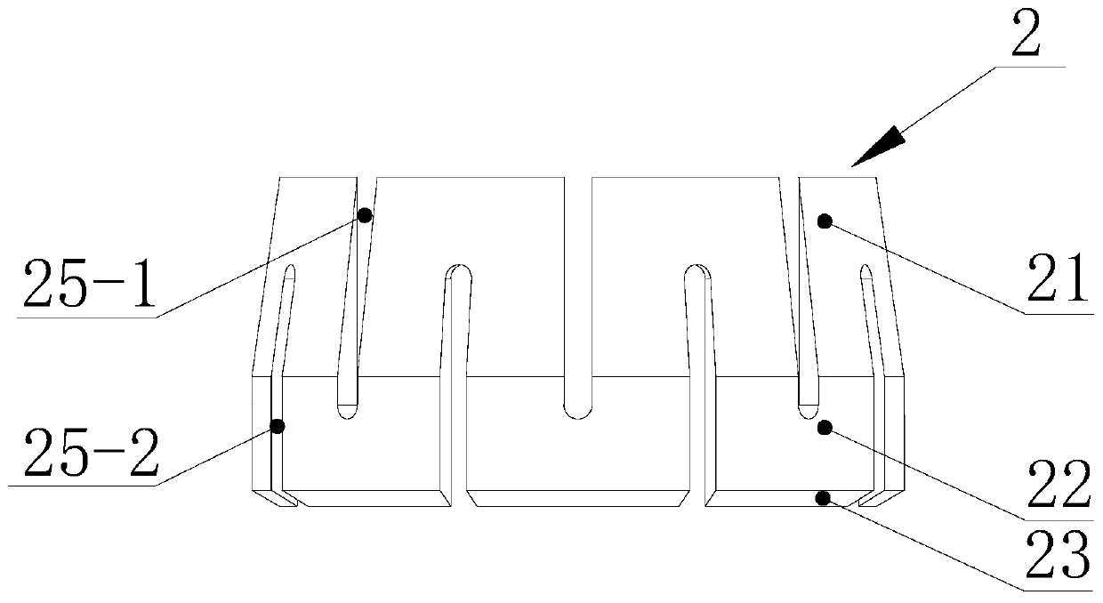 External tool bar vibration attenuation mechanism