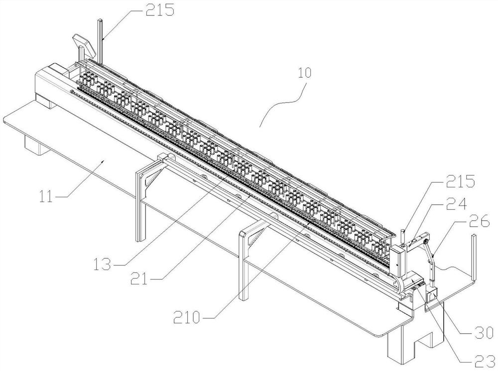 Threading device and automatic threading equipment