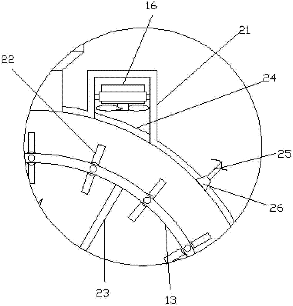 Processing device for corn straw returning