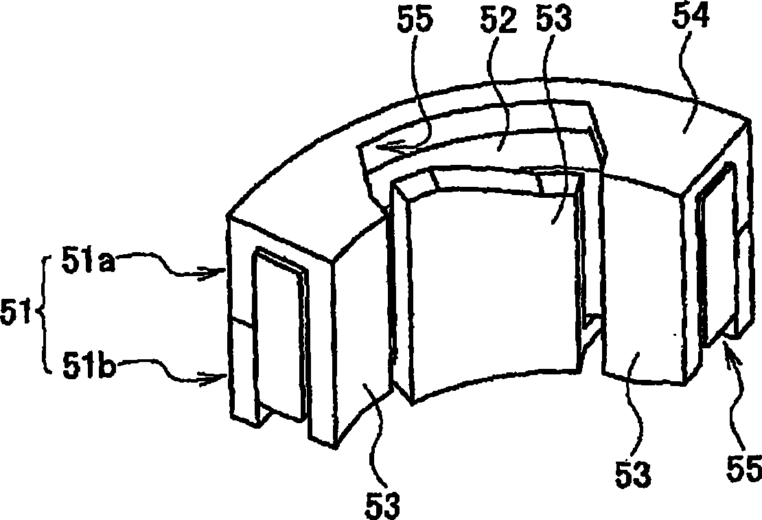 Claw pole type motor and pump