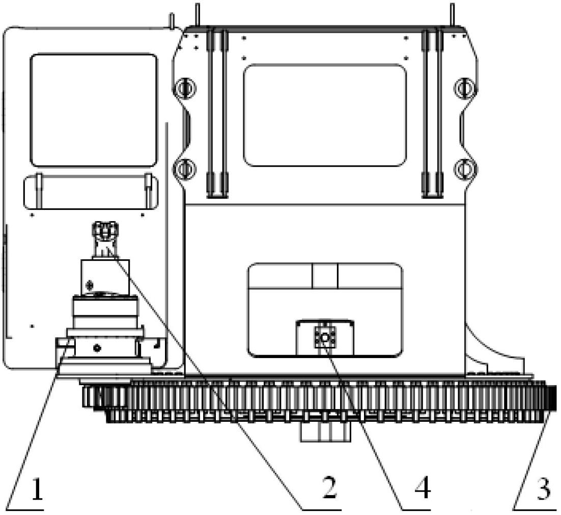 Low-speed rotary control method and system for cranes