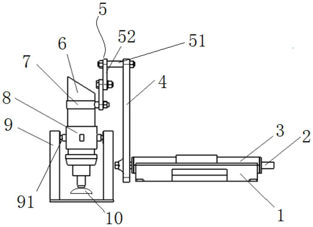 A mechanical micro-sample rapid sampling mechanism