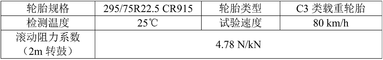 Tread rubber for whole steel load bearing low-rolling-resistant tire