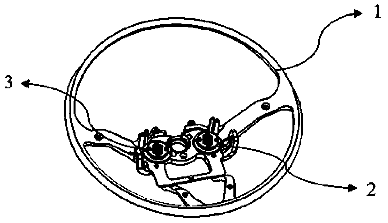 Temperature controllable steering wheel and method for controlling temperature of controllable steering wheel