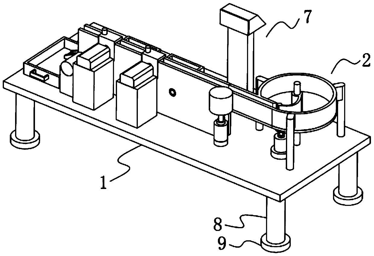 Blood drawing tube sorting device for hospital