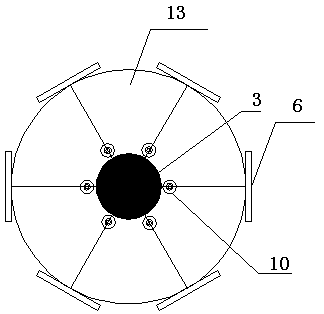 Detachable type bit-expanded reinforced soil nail device and use method thereof