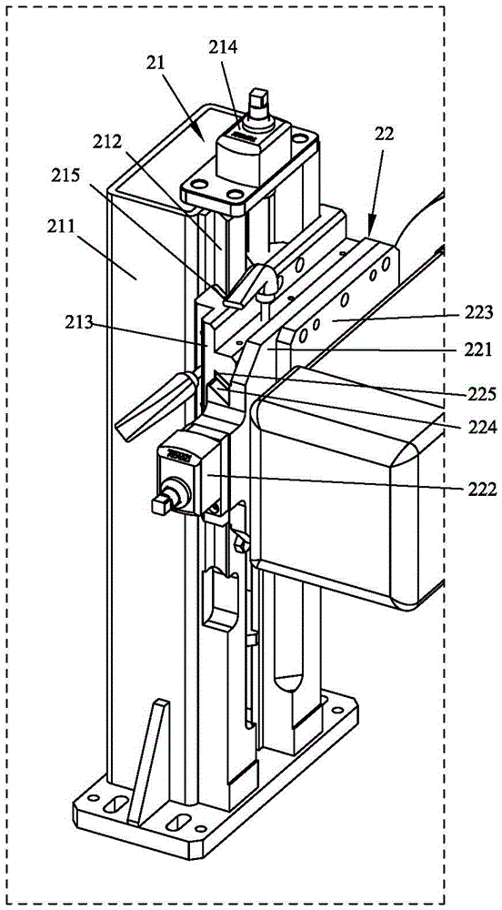 Automatic edge sealing machine provided with double saws