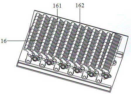 Combustion furnace structure of biomass combustion machine