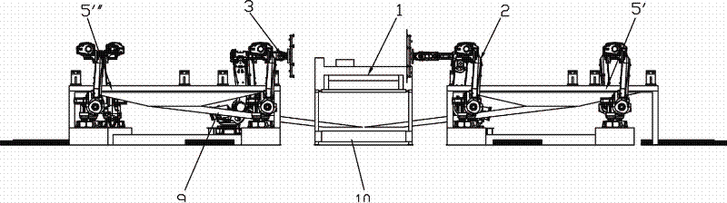 Blanking method and system for automobile plate