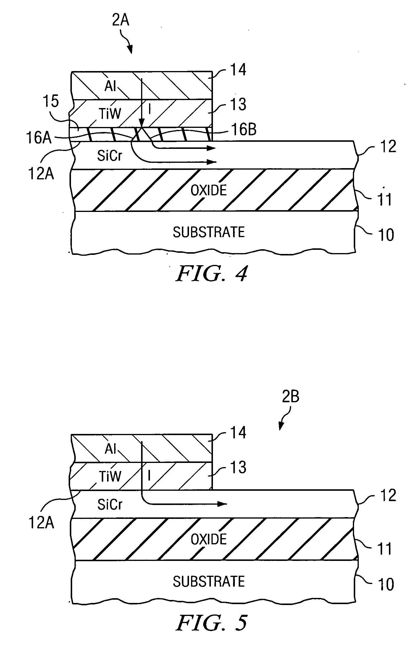 Resistor integration structure and technique for noise elimination