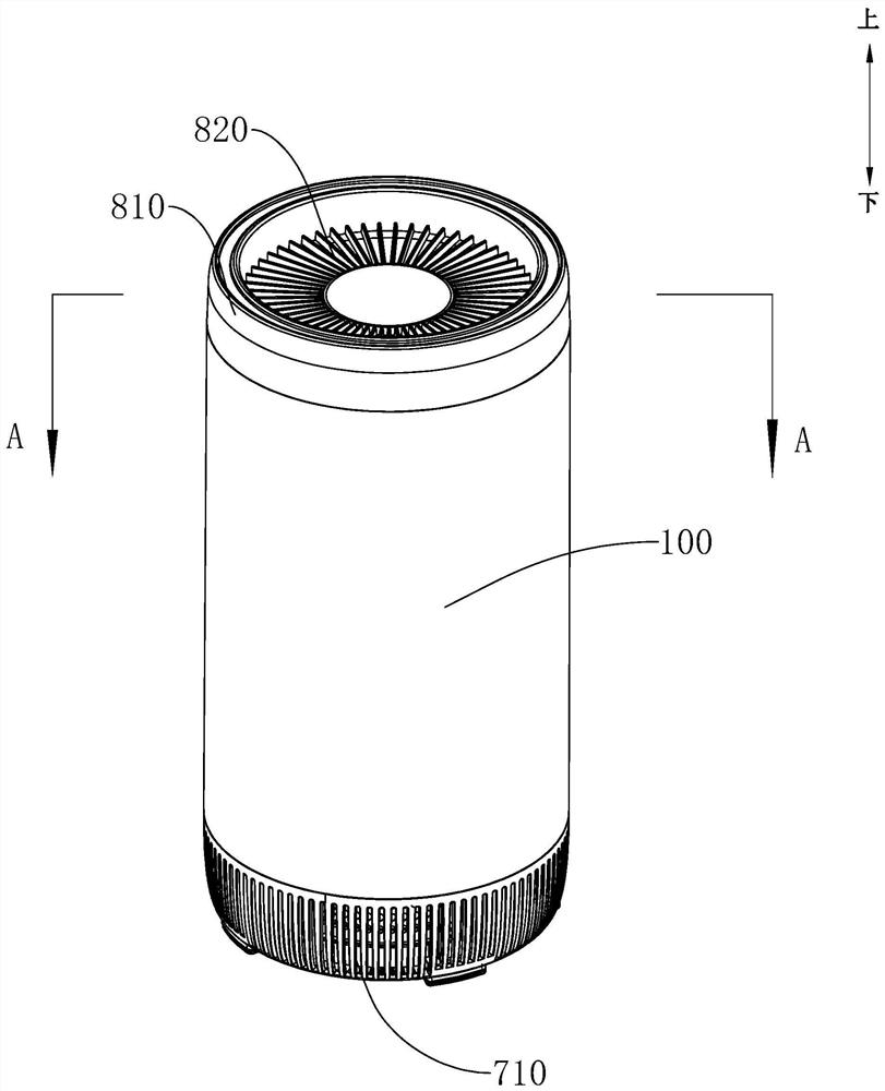 Intercepting and killing type air disinfection machine