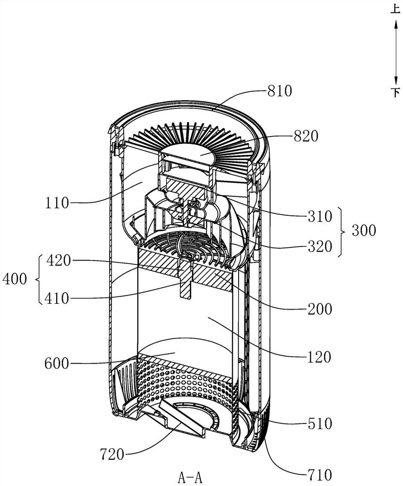 Intercepting and killing type air disinfection machine