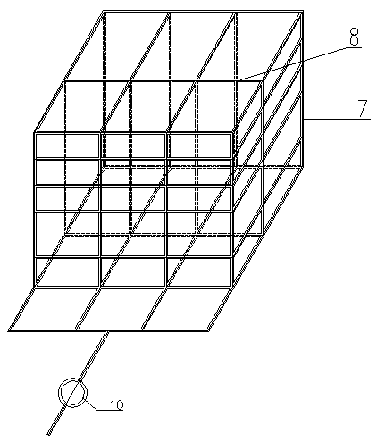 Framework type seepage drainage system and method