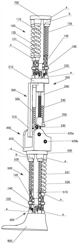 Bionic mechanical leg