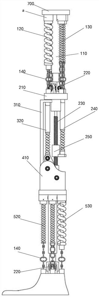 Bionic mechanical leg