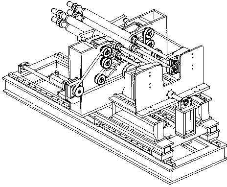 Tyre movement mechanism in X-ray tyre testing equipment