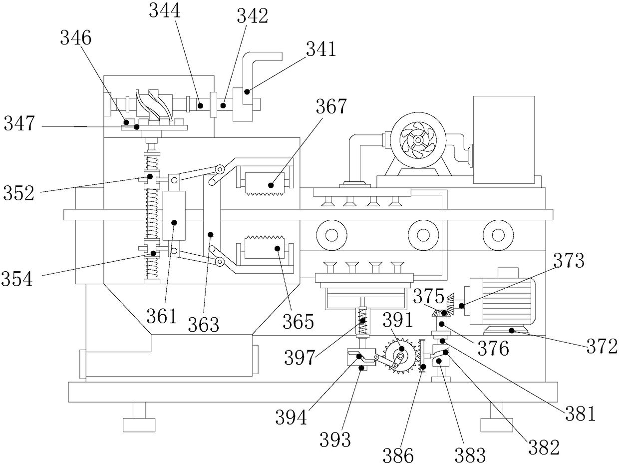 Rapid paint spraying equipment for elevator plate