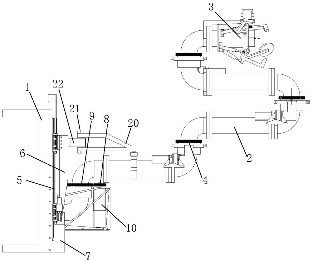 Rocket propellant filling butt joint system